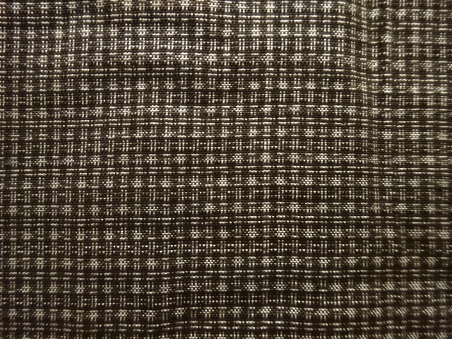 JAPANESE KIMONO / ANTIQUE MENS KIMONO / SILK / DORO OSHIMA TSUMUGI